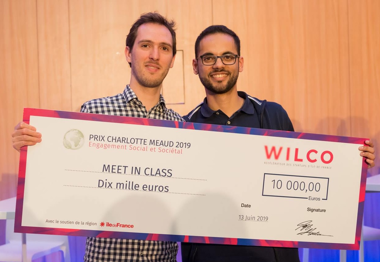 Meet in Class lauréat du prix Charlotte Meaud